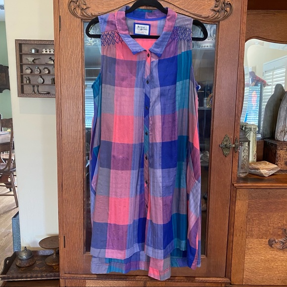 Anthropologie Holding Horses Plaid Dress - Picture 5 of 12